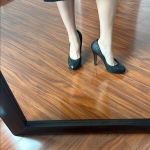 Bottega Veneta Size 39.5 Black Heels